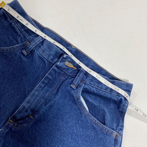 Rustler Mens Denim Blue Jeans 30x30 Relaxed Fit Straight Leg 100% Cotton - Picture 4 of 5